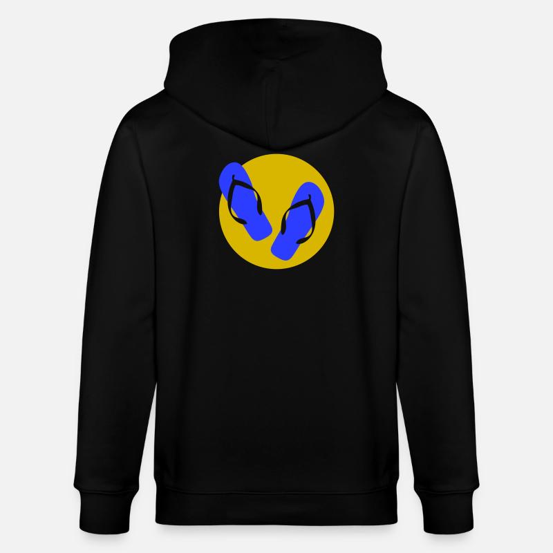 Endlich Ferien! - Stanley/Stella Unisex Bio-Kapuzenjacke CULTIVATOR  - Schwarz