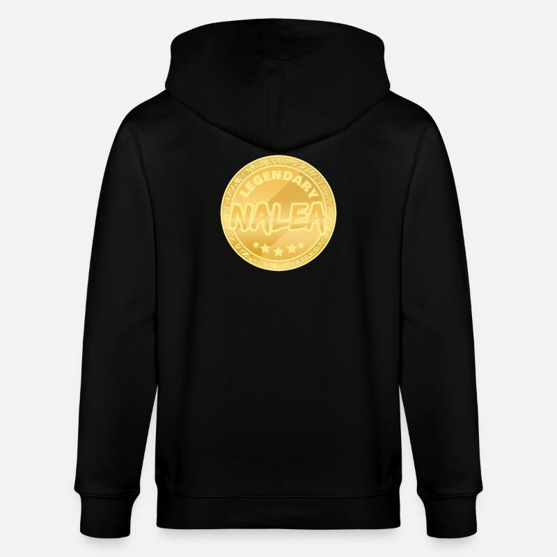 Gift for Nalea - Stanley/Stella CULTIVATOR Unisex Organic Hooded Jacket - black