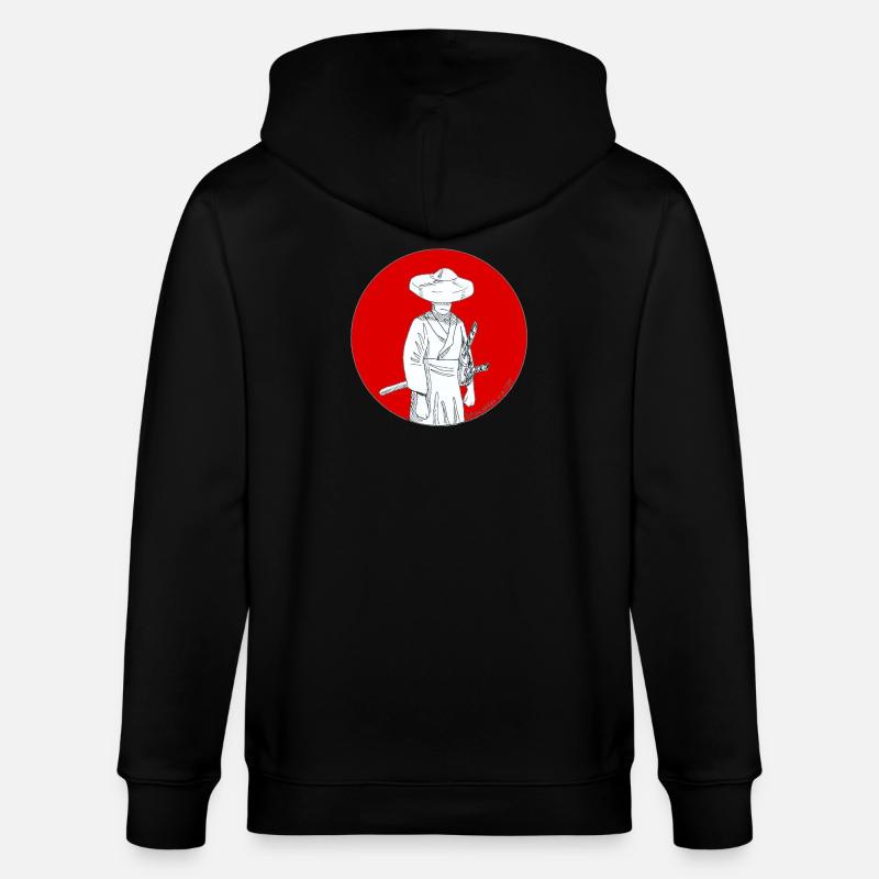 RONIN - Stanley/Stella Unisex Bio-Kapuzenjacke CULTIVATOR  - Schwarz