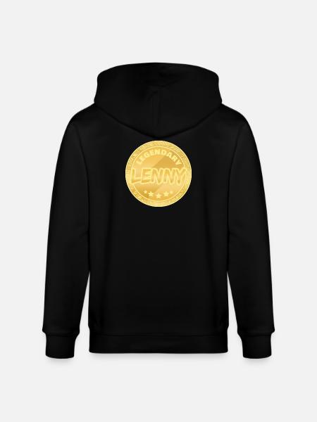 Geschenk für Lenny - Stanley/Stella Unisex Bio-Kapuzenjacke CULTIVATOR - Schwarz