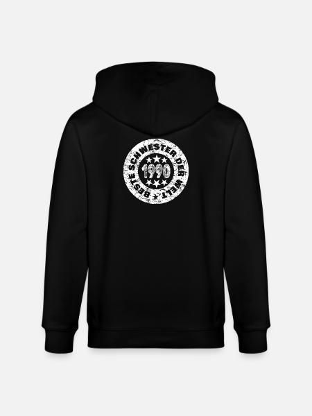 Né en 1990 - Veste à capuche bio CULTIVATOR Stanley/Stella Unisexe - noir
