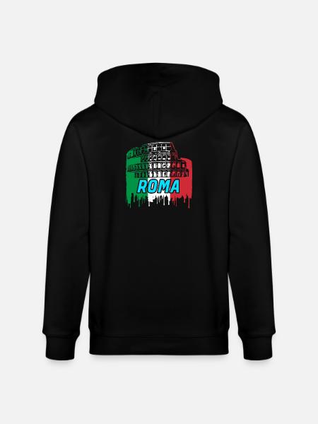 Rome / Gift / Gift Idea - Stanley/Stella CULTIVATOR Unisex Organic Hooded Jacket - black