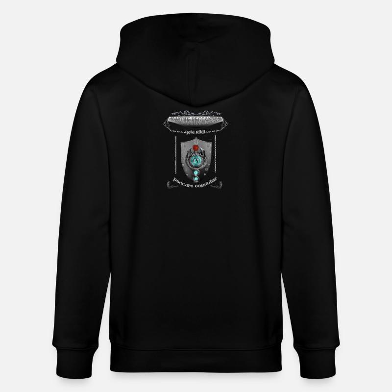maxime peccantes - Stanley/Stella Unisex Bio-Kapuzenjacke CULTIVATOR  - Schwarz