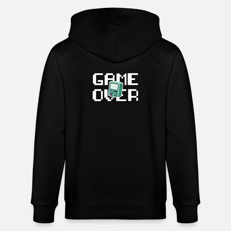 Jeu sur Retrogaming - Veste à capuche bio CULTIVATOR Stanley/Stella Unisexe - noir