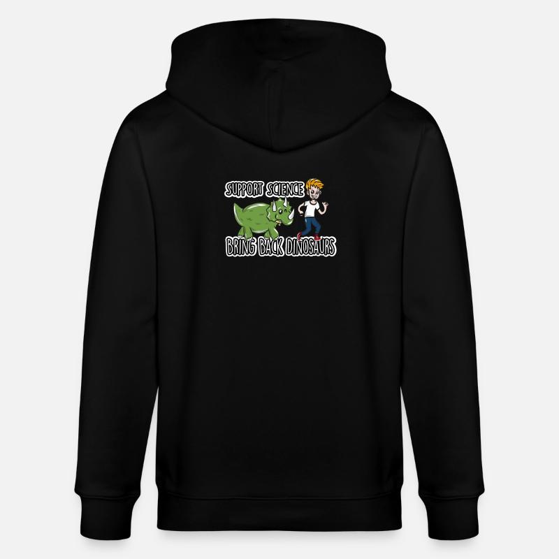 science - Veste à capuche bio CULTIVATOR Stanley/Stella Unisexe - noir