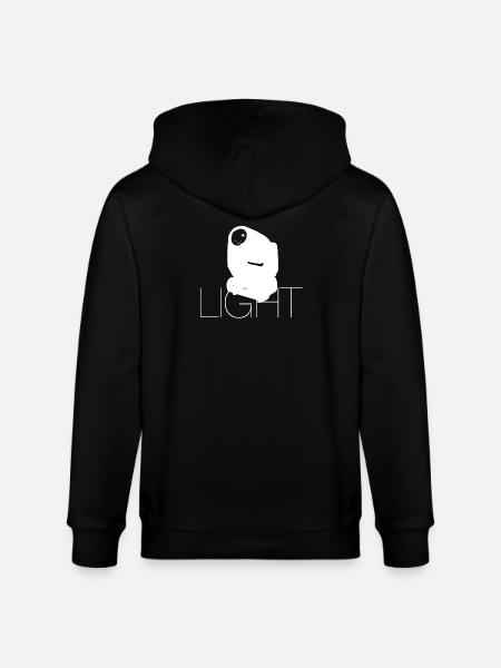 Light - Veste à capuche bio CULTIVATOR Stanley/Stella Unisexe - noir