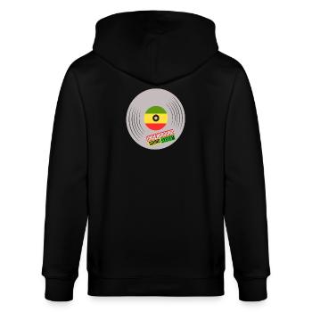 Underground Vinyl Sound System - Stanley/Stella CULTIVATOR  Unisex Organic Hooded Jacket - black - Back - Anna (173cm)