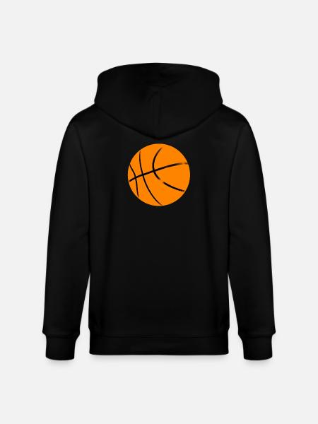 Basketball Vintage - Stanley/Stella CULTIVATOR  Unisex Organic Hooded Jacket - black