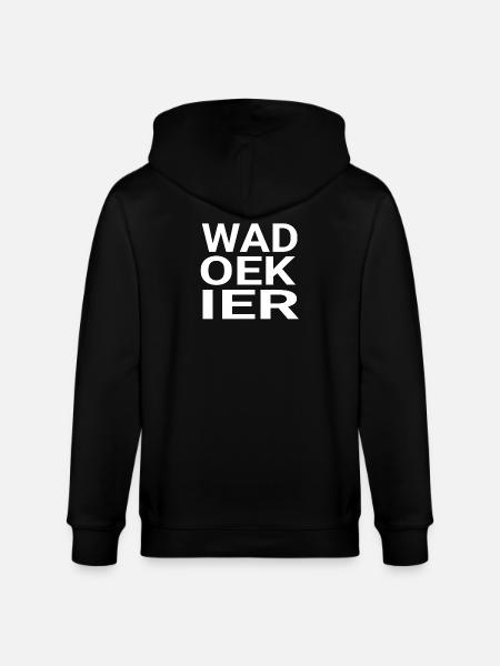 WADOEKIER - Stanley/Stella CULTIVATOR  Unisex Organic Hooded Jacket - black