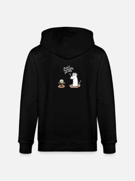 Richtig geiler Stoff - Stanley/Stella Unisex Bio-Kapuzenjacke CULTIVATOR - Schwarz