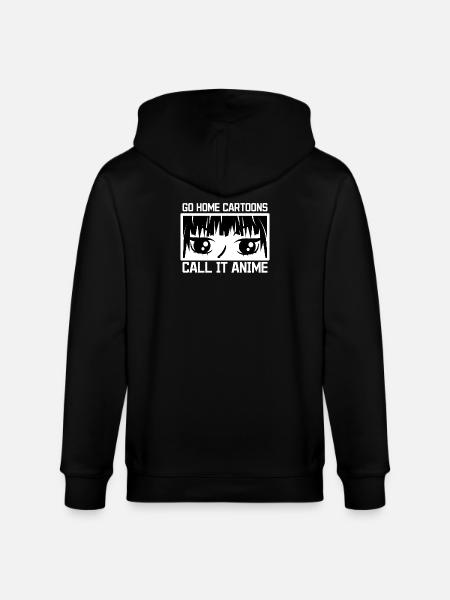 Manga Anime Statement Cartoon Japan Pop Culture - Stanley/Stella CULTIVATOR  Unisex Organic Hooded Jacket - black