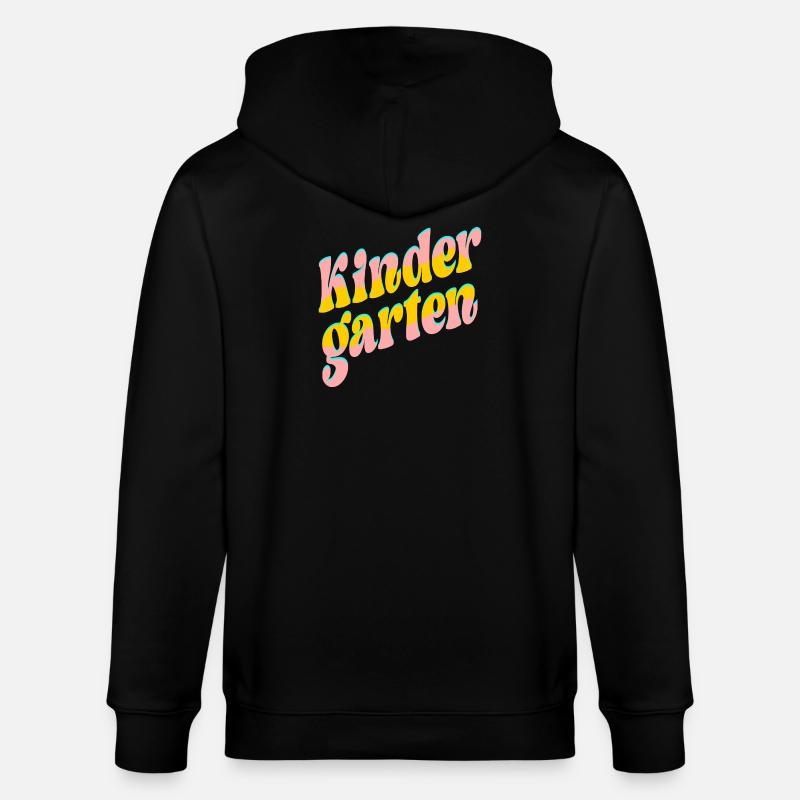 Kindergarten Erzieherin - EINGEWÖHNUNGSWOCHEN - Stanley/Stella Unisex Bio-Kapuzenjacke CULTIVATOR  - Schwarz