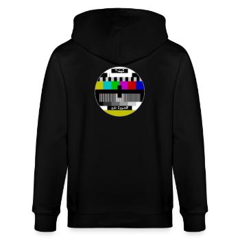Testbild arabisch - Stanley/Stella Unisex Bio-Kapuzenjacke CULTIVATOR  - Schwarz - Hinten - Anna (173cm)