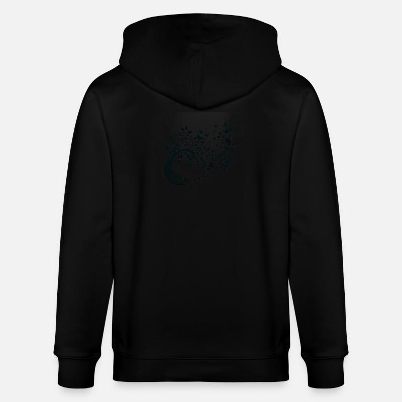 Harmonie de la nature - Veste à capuche bio CULTIVATOR Stanley/Stella Unisexe - noir