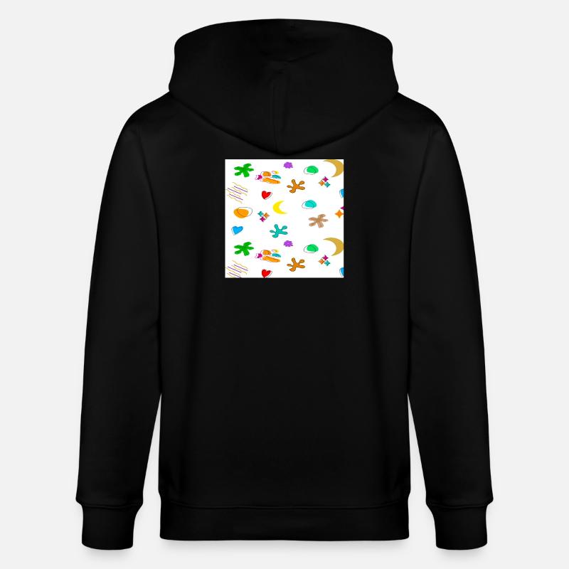 Modèle1 - Veste à capuche bio CULTIVATOR Stanley/Stella Unisexe - noir