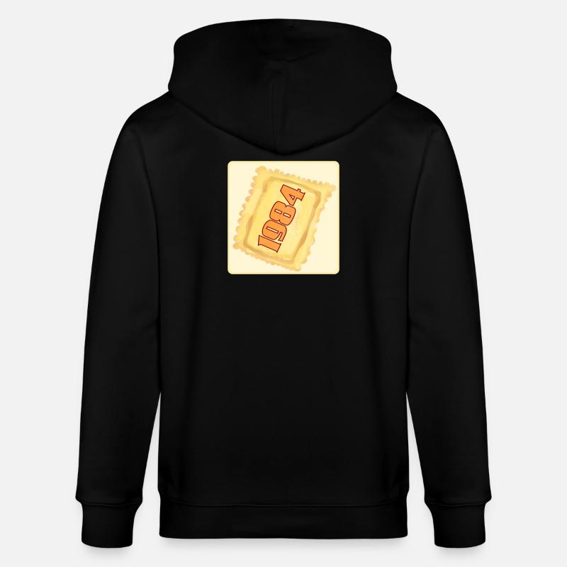 42E ANNIVERSAIRE 1984 RAVIOLI - Veste à capuche bio CULTIVATOR Stanley/Stella Unisexe - noir