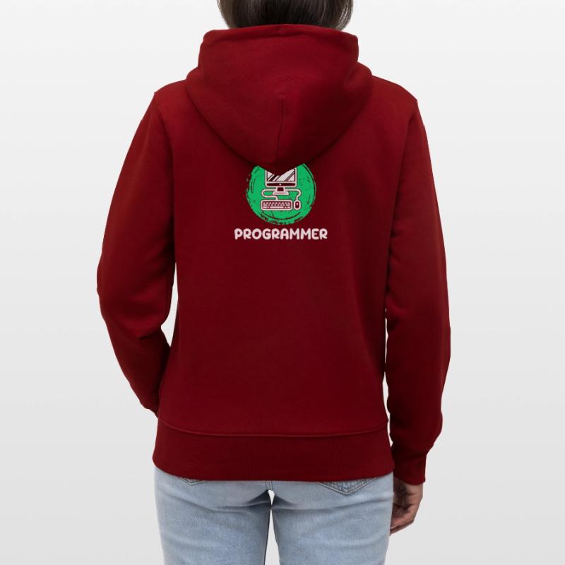 Computer Developer Programmierer Computerfreak Stanley/Stella Unisex Bio-Kapuzenjacke CULTIVATOR 