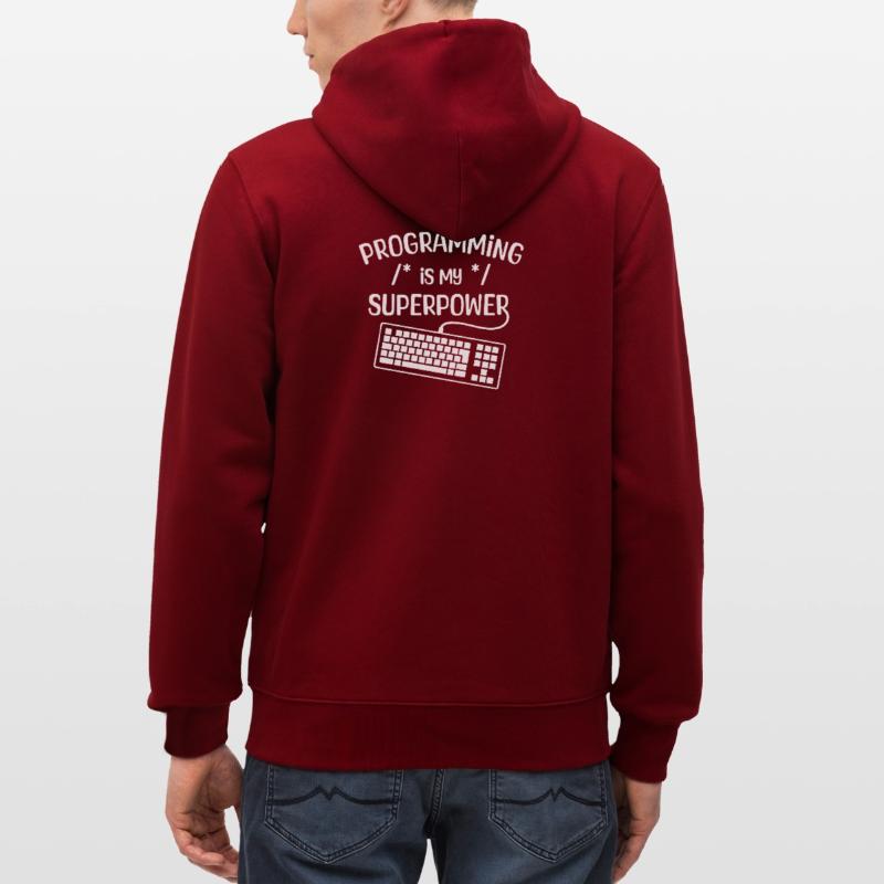 Computerfreak Developer Statement Coden Informatik Stanley/Stella Unisex Bio-Kapuzenjacke CULTIVATOR 