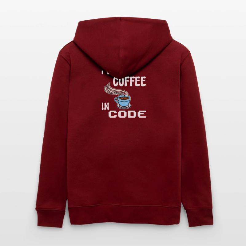 Developer Computergeek Statement Programmer Stanley/Stella CULTIVATOR  Unisex Organic Hooded Jacket