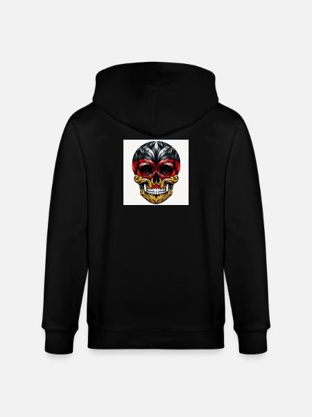 Skull Germany - Stanley/Stella CULTIVATOR Unisex Organic Hooded Jacket - black