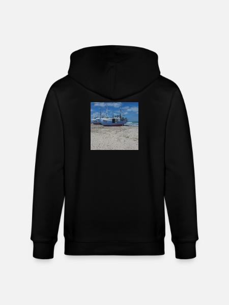 JensJensen - Stanley/Stella Unisex Bio-Kapuzenjacke CULTIVATOR  - Schwarz