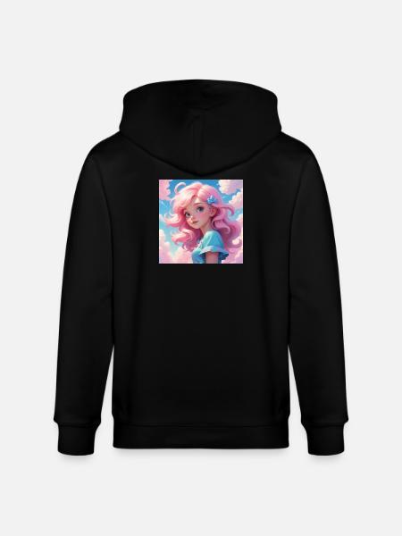 Fille - Veste à capuche bio CULTIVATOR Stanley/Stella Unisexe - noir