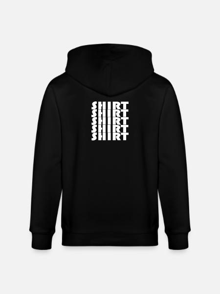 SHIRT - Stanley/Stella CULTIVATOR Unisex Organic Hooded Jacket - black