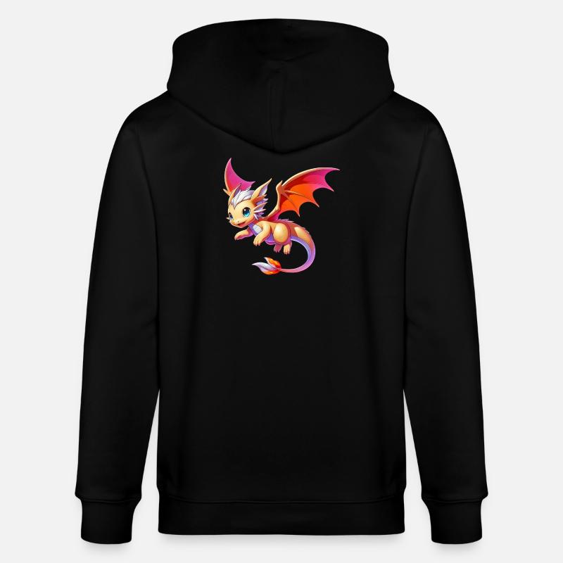Dragon - Veste à capuche bio CULTIVATOR Stanley/Stella Unisexe - noir