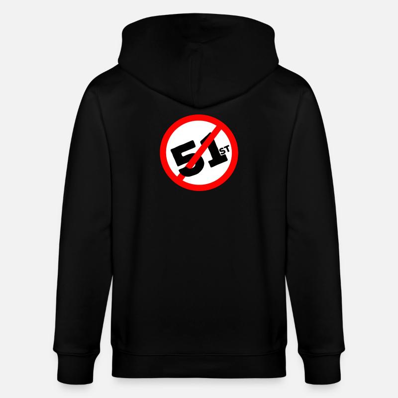 51e État Pas question - Veste à capuche bio CULTIVATOR Stanley/Stella Unisexe - noir