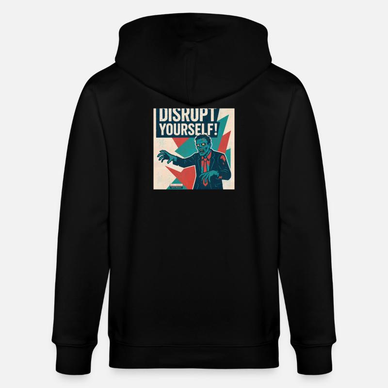 Perturbez-vous ! - Veste à capuche bio CULTIVATOR Stanley/Stella Unisexe - noir