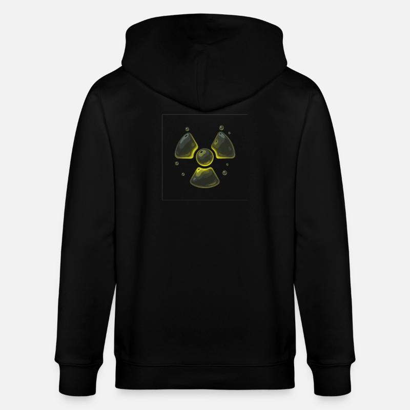 Radioactive - Stanley/Stella Unisex Bio-Kapuzenjacke CULTIVATOR  - Schwarz
