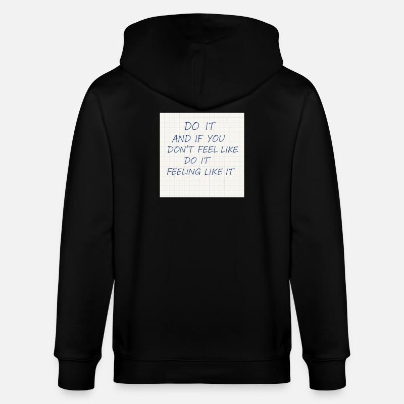 13Machen Sie es - Stanley/Stella Unisex Bio-Kapuzenjacke CULTIVATOR  - Schwarz