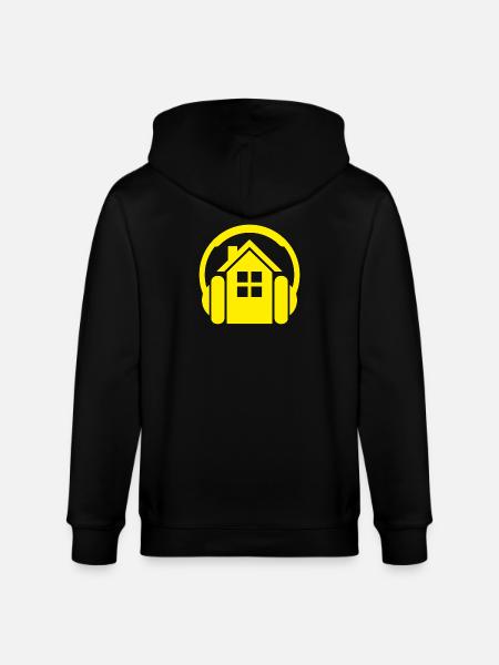 House - Stanley/Stella Unisex Bio-Kapuzenjacke CULTIVATOR - Schwarz