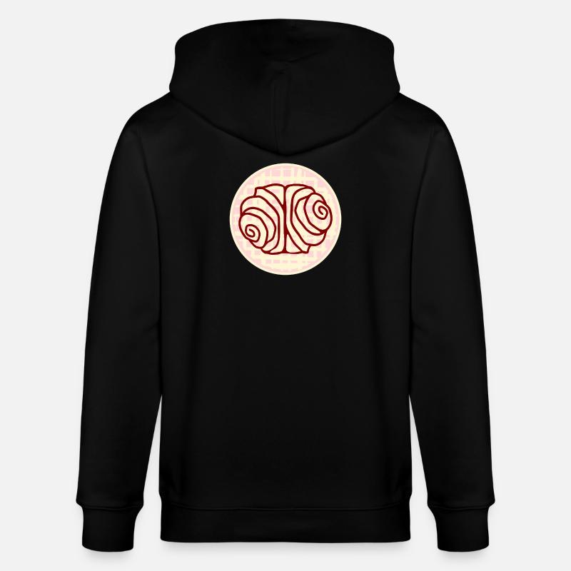 FRANZBRÖTCHEN GEBÄCK HAMBURGER STUDENTIN - Stanley/Stella Unisex Bio-Kapuzenjacke CULTIVATOR  - Schwarz