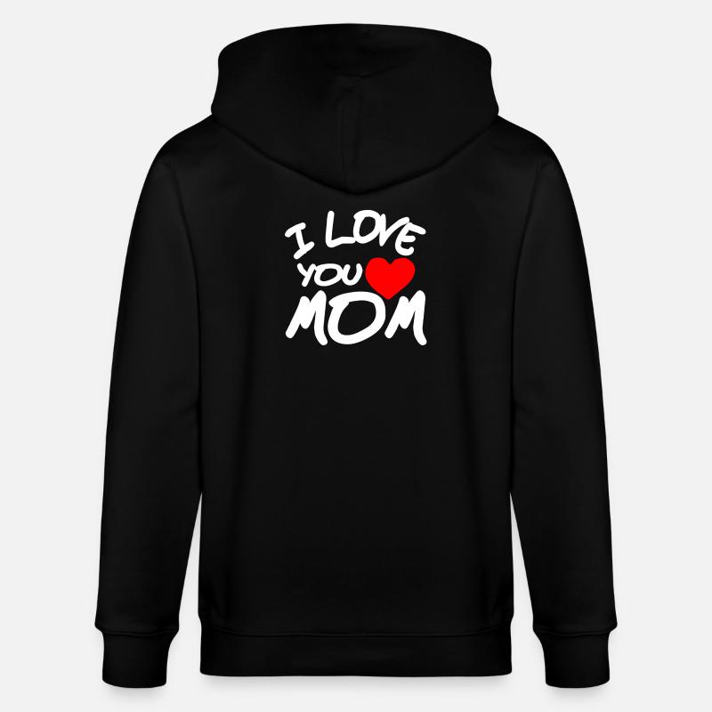 Mutter - Stanley/Stella Unisex Bio-Kapuzenjacke CULTIVATOR  - Schwarz