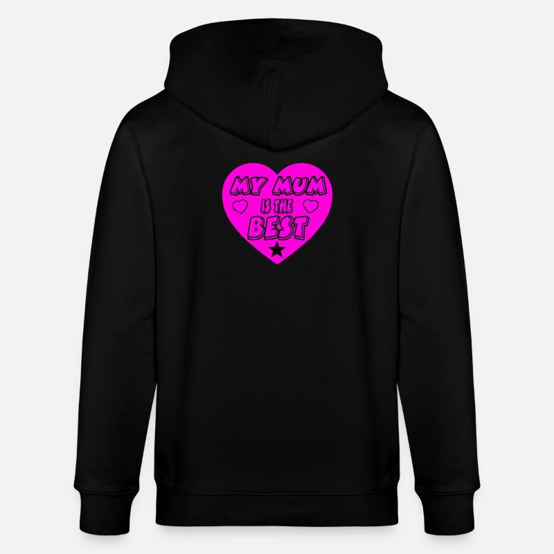 Mutter - Stanley/Stella Unisex Bio-Kapuzenjacke CULTIVATOR  - Schwarz