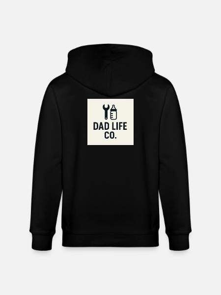Dad Life Co Tool Bottles - Stanley/Stella CULTIVATOR Unisex Organic Hooded Jacket - black