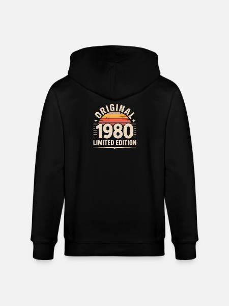 Original 1990 Limited Edition - Veste à capuche bio CULTIVATOR Stanley/Stella Unisexe - noir