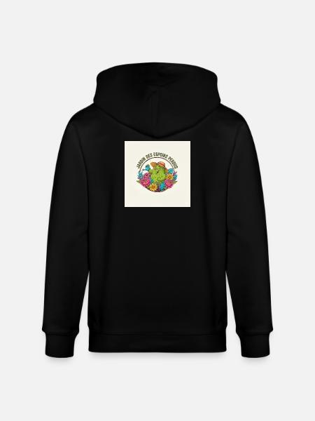 Garden of Lost Hopes - Stanley/Stella CULTIVATOR Unisex Organic Hooded Jacket - black
