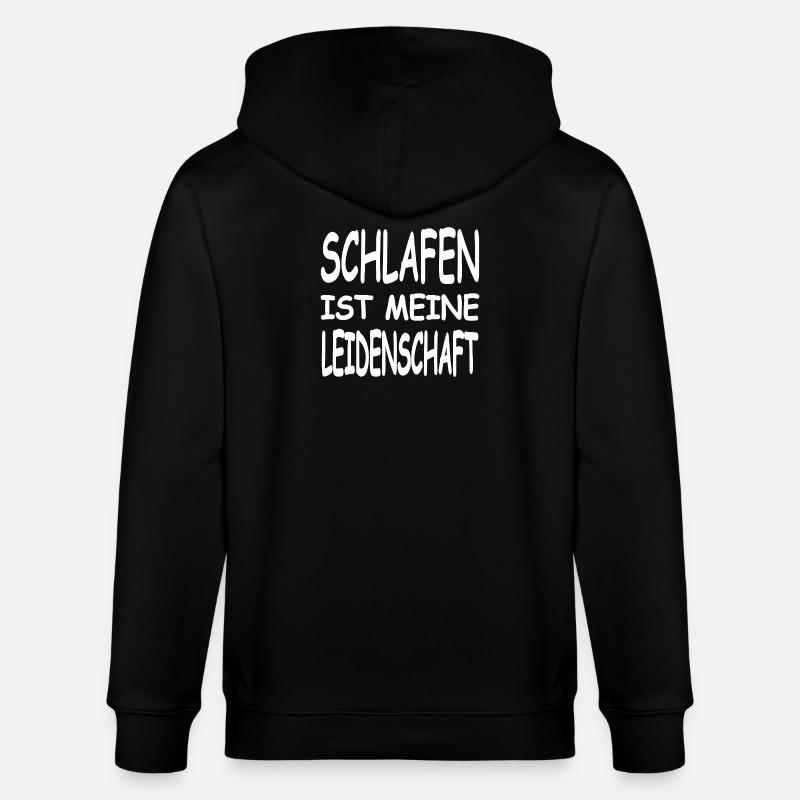 Schlafen - Stanley/Stella Unisex Bio-Kapuzenjacke CULTIVATOR  - Schwarz