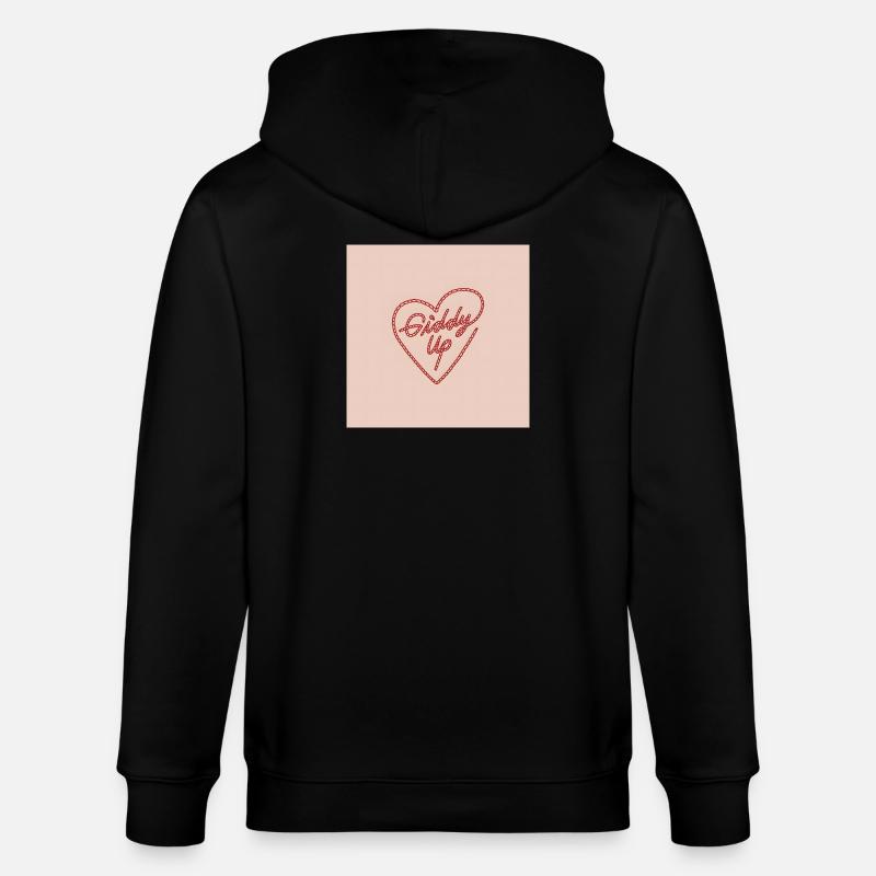 Hüb das Herz - Stanley/Stella Unisex Bio-Kapuzenjacke CULTIVATOR  - Schwarz