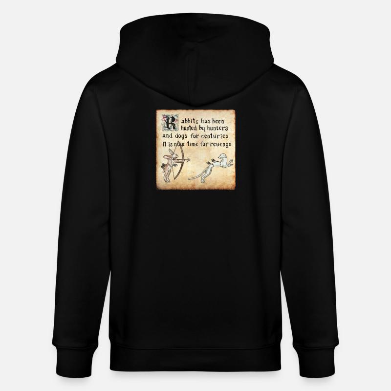 exécution - Veste à capuche bio CULTIVATOR Stanley/Stella Unisexe - noir