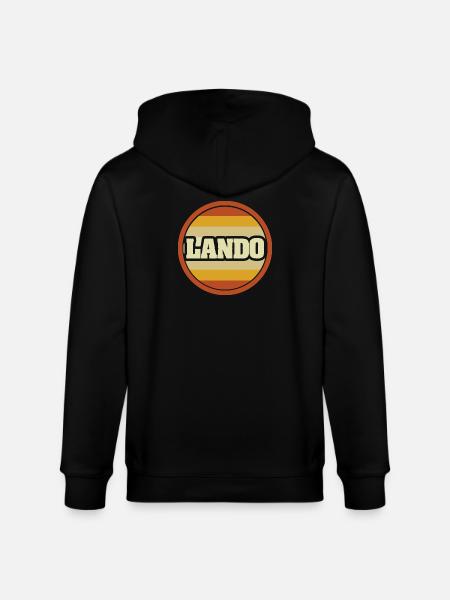 Legendary Lando - Stanley/Stella CULTIVATOR Unisex Organic Hooded Jacket - black