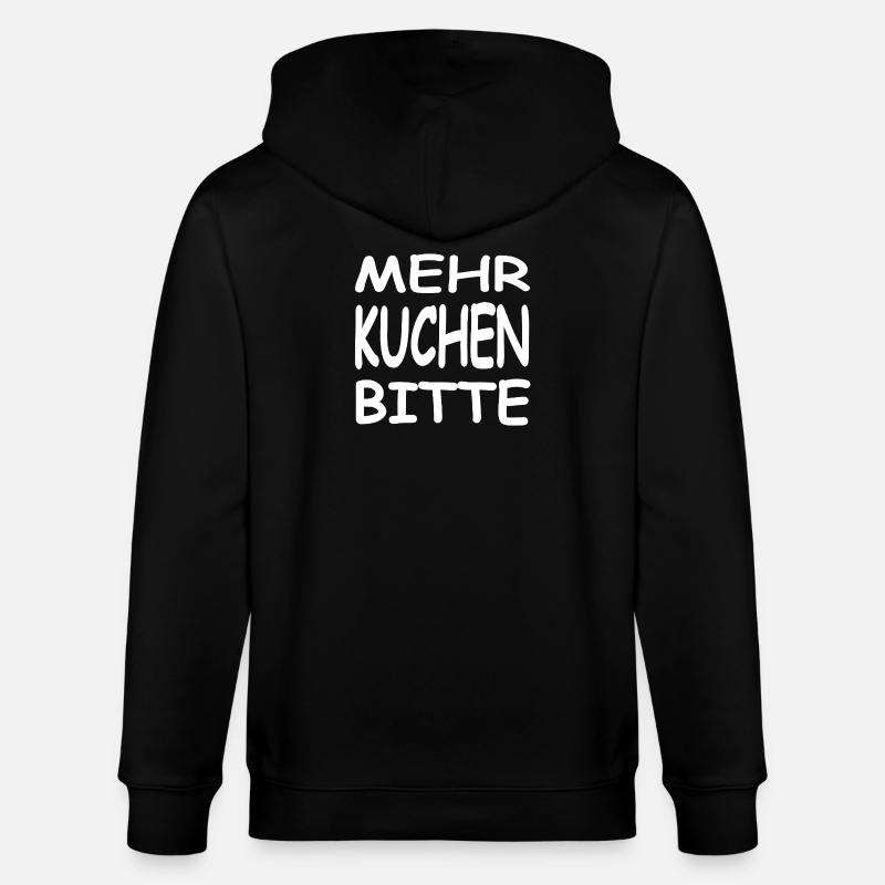 Gâteau - Veste à capuche bio CULTIVATOR Stanley/Stella Unisexe - noir