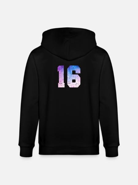 Issue 16 – 16th Anniversary Gift - Stanley/Stella CULTIVATOR  Unisex Organic Hooded Jacket - black
