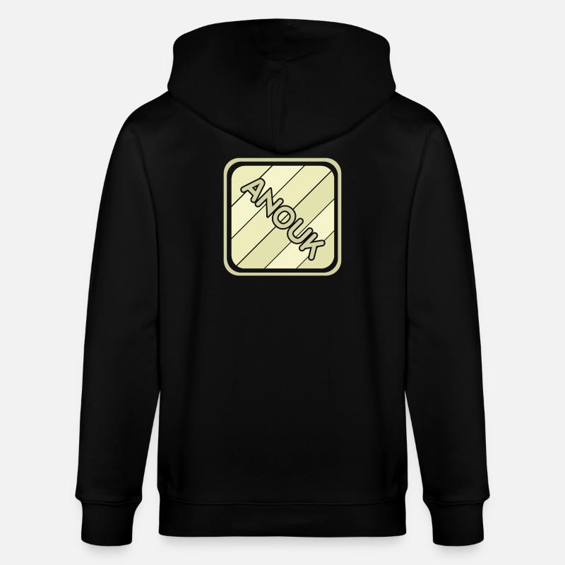 Anouk - Veste à capuche bio CULTIVATOR Stanley/Stella Unisexe - noir