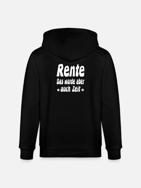 Rente - Stanley/Stella Unisex Bio-Kapuzenjacke CULTIVATOR - Schwarz