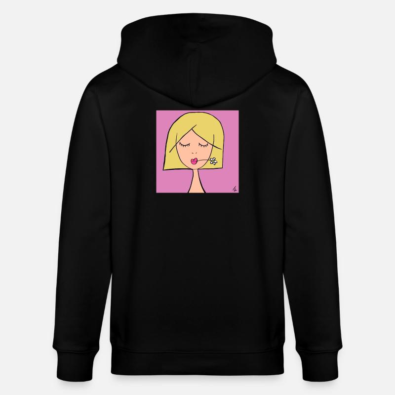 blonde - Veste à capuche bio CULTIVATOR Stanley/Stella Unisexe - noir