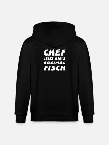 Chef - Stanley/Stella Unisex Bio-Kapuzenjacke CULTIVATOR  - Schwarz
