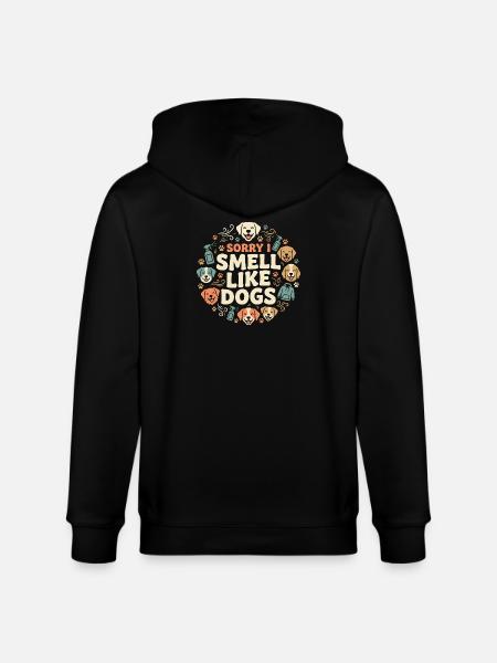 Zwingertechniker, Zwingerassistent, Tierpflege - Stanley/Stella Unisex Bio-Kapuzenjacke CULTIVATOR  - Schwarz
